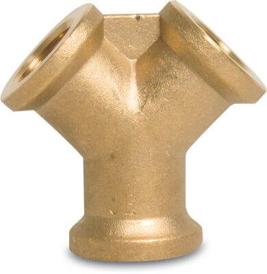 Profec Y-piece brass 30bar female thread
