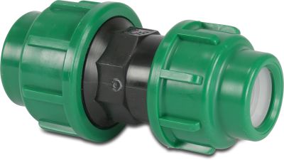 VDL Reducing coupler PP compression black/green