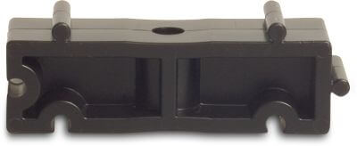 VDL Pipe clamp extension PP black type E-C