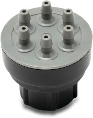 Hunter Manifold plastic female thread grey