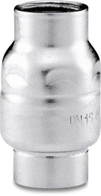 Non return valve spring loaded stainless steel 316 16 bar female thread type M1