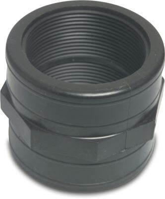 Socket PP female thread black