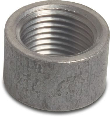 Profec Nr. 270A Half welding socket steel 16bar female thread x butt welding