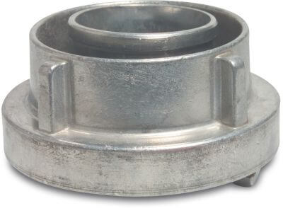 Quick coupler forged aluminium 15 bar hose tail type Storz