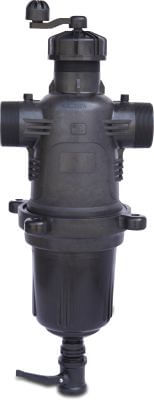 Tavlit Semi-Automatic filter fibreglass reinforced nylon 10 bar male thread black type Adir Super