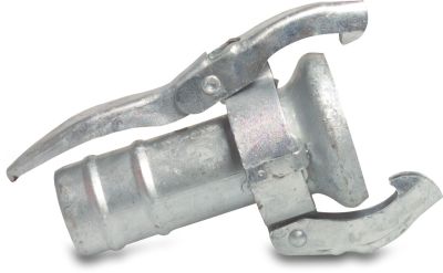 Quick coupler adaptor steel female part Perrot x hose tail Perrot