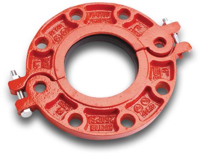 Yamit Quick flange 16 bar flange red