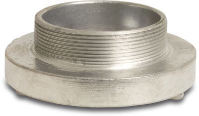 Quick coupler forged aluminium 15bar male thread Storz
