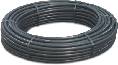 Pressure pipe PE100 16bar plain black