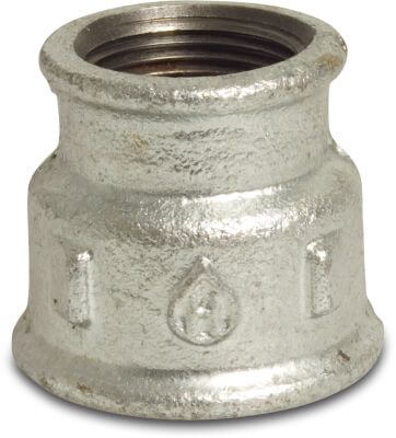 Profec Nr. 240 Reducer socket cast iron DVGW 25bar female thread