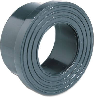 Profec Stub flange PVC-U WRAS 16bar imperial glue socket grey