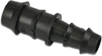 Barbed reducer PP 4 bar barbed black