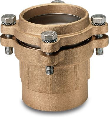 Itap Adaptor socket brass DVGW 16bar compression x female thread 010FL