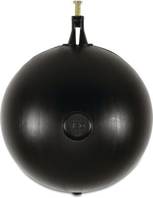 Float ball HDPE for slide bar