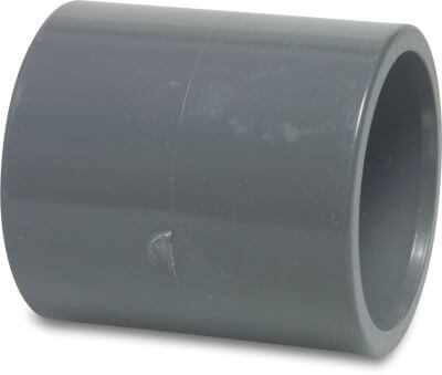Profec Transition socket PVC-U 16bar glue socket x imperial glue socket grey
