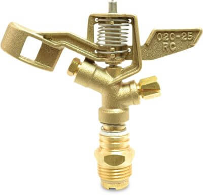Full circle sprinkler brass male thread 022