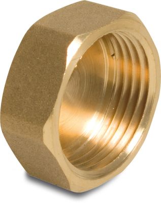 Profec Nr. 300 Hexagon cap brass female thread