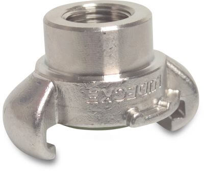 Quick coupler stainless steel 316 12 bar female thread type Geka