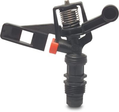 NaanDan Full circle sprinkler plastic male thread orange 5024 SD 12°