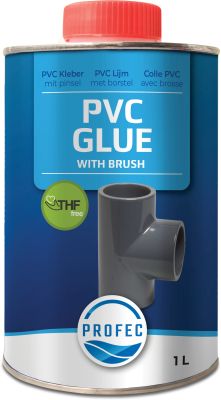 Profec PVC glue THF free label EN/DE/NL/FR