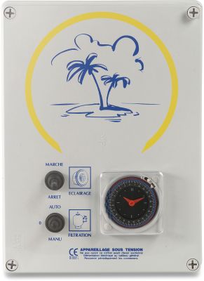 Control unit filtration-heating