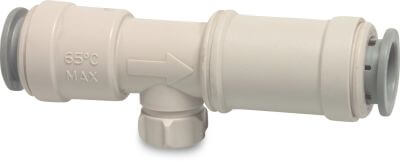 Speedfit Non return valve POM DVGW/KIWA/WRAS 10 bar push-in light grey
