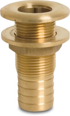 Profec Nr. 1123 Tank connector brass 40bar hose tail x male thread