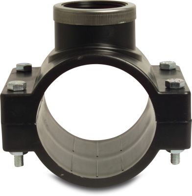 Profec Bolt saddle PP clamp x female thread black