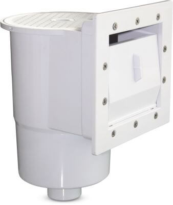Flotide Skimmer ABS female thread white Compact rectangular