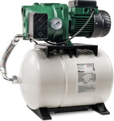 DAB Pressure set cast iron 8bar female thread green/white