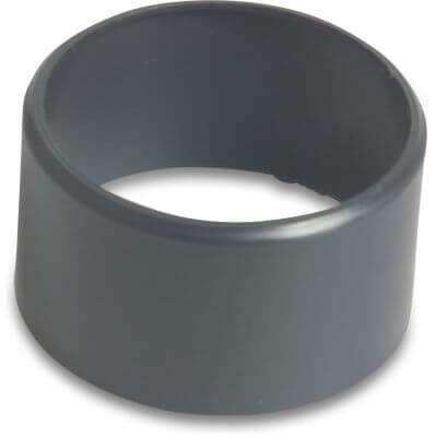 Reducer bush ABS 16bar glue spigot x imperial glue socket grey