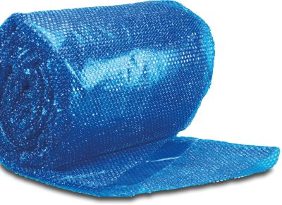 Solar cover round PE anti-UV blue 120µ