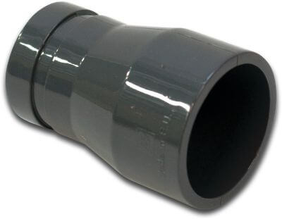 Adaptor bush PVC 40bar glue socket x Victaulic black