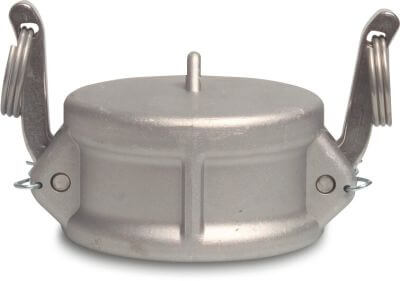 Quick coupler cap aluminium female part Camlock type Camlock DC