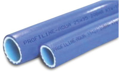 Potable water hose PE 16bar blue