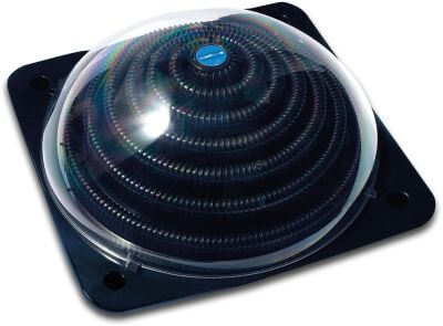 Solar heater polycarbonate 1bar hose tail black Pyramid