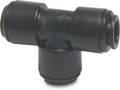 Speedfit T-piece 90° POM 10bar push-in black Super