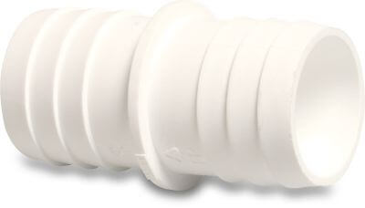Hose tail ABS 10bar hose tail white