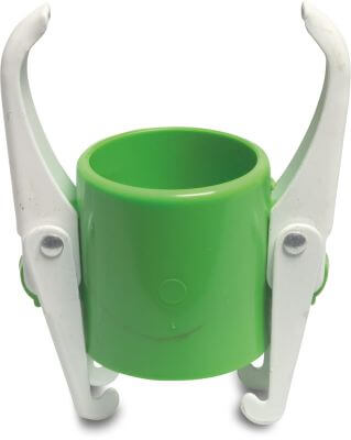 Fersil Quick coupler PVC-U 8bar female part Fersil x glue socket green