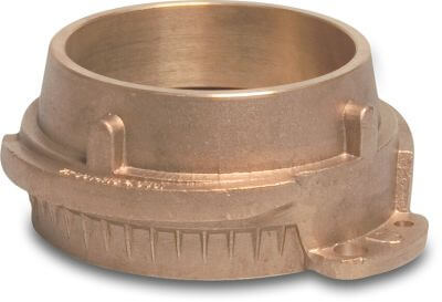 Tanker coupler brass male part TW x female thread type VK