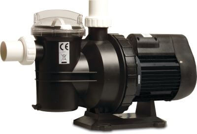 Flotide Pool pump metric/imperial glue socket black