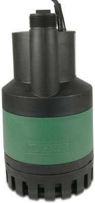 DAB Submersible pump reinforced plastic male thread green