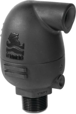 Bermad Air release- vacuum valve glass-filled nylon 10bar male thread black