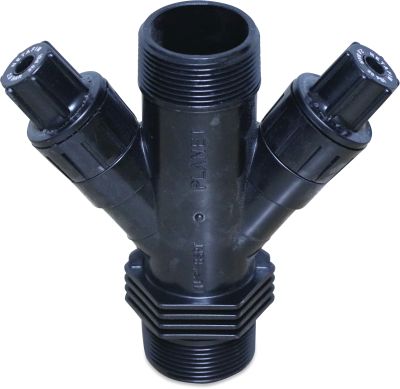 Netafim Pressure regulator plastic 10bar male thread black PRV 2000-2S