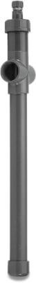 VDL Cross telescope PVC-U glue socket grey
