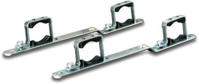 Manifold bracket steel double