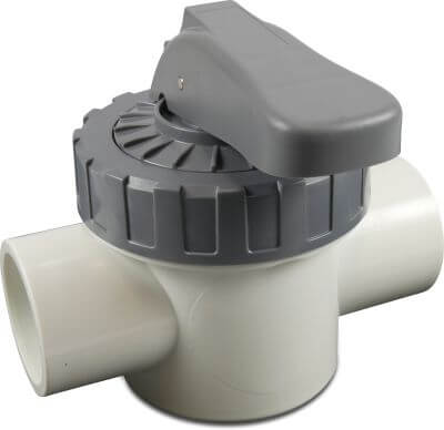 Profec Drain valve PVC-U imperial glue socket