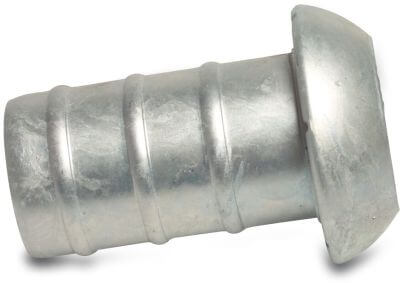 Quick coupler adaptor steel male part Perrot x hose tail type Perrot