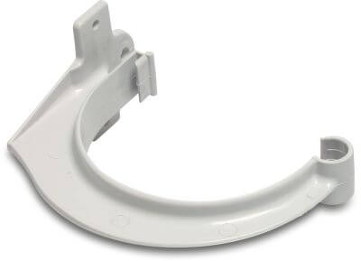 Gutter bracket PVC-U grey