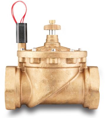 Hunter Solenoid valve brass 15bar female thread brass